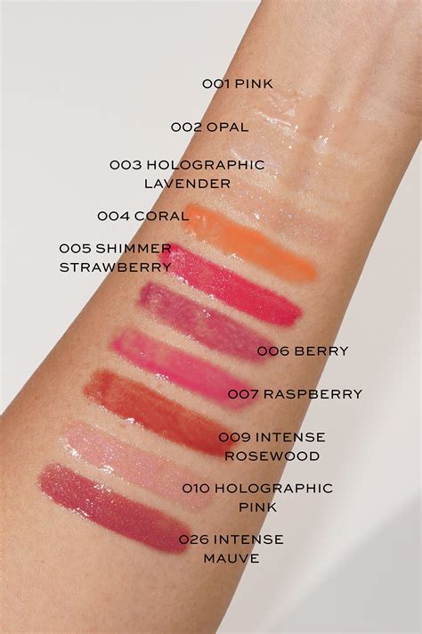 dior lip glow best color|dior lip gloss color chart.